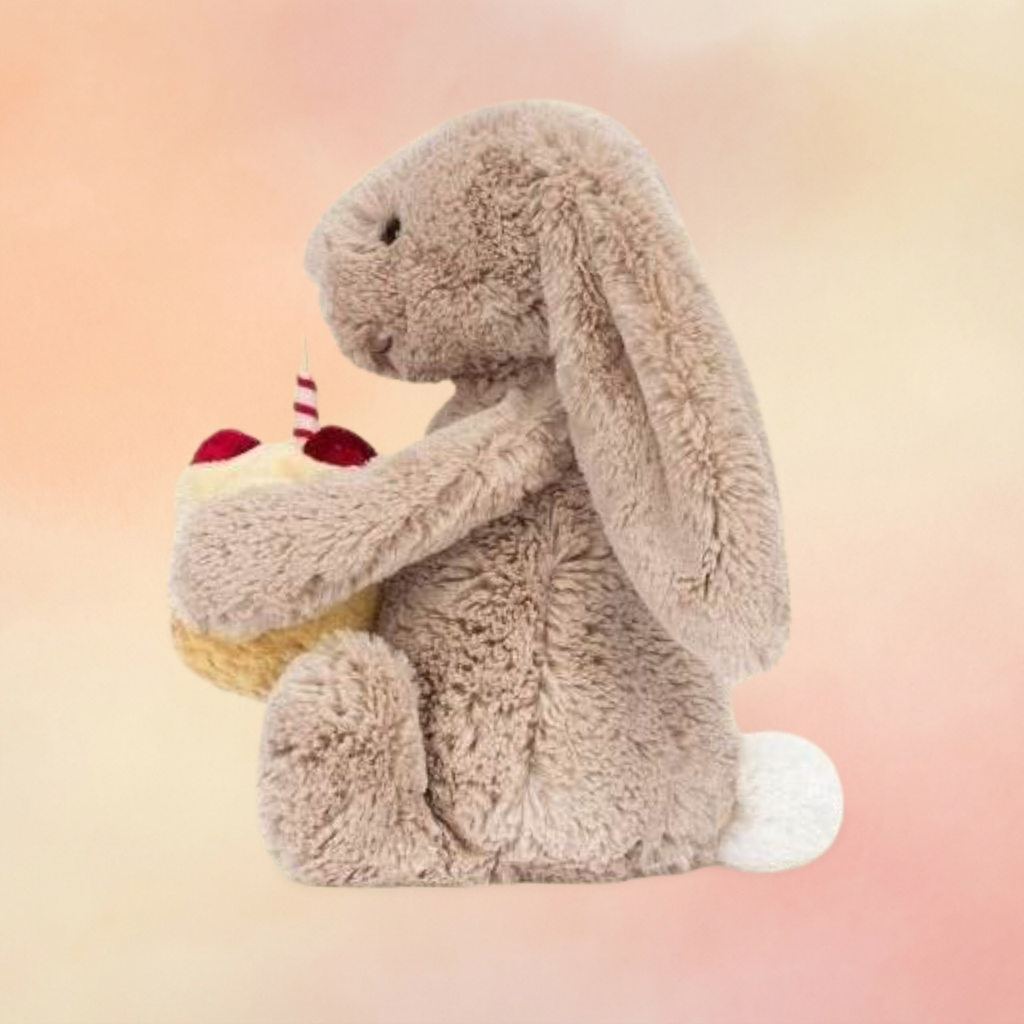 Bashful Beige Bunny 'Birthday' | Bashful Collection